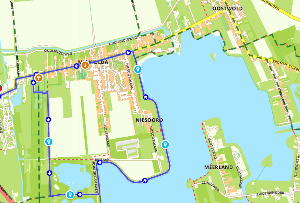 Wandelroute Midwolda